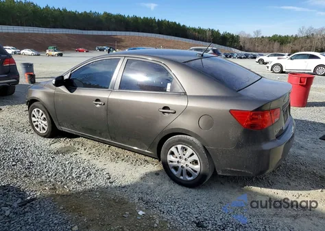 2010 Kia Forte Ex из США, поврежденный, VIN KNAFU4A29A5253535